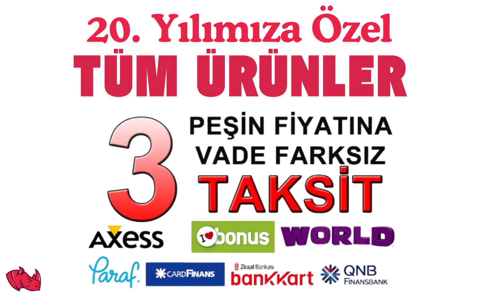 peşin fiyatına 3 taksit