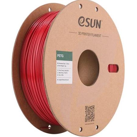 ESUN PETG Filament 1.75 mm Kırmızı