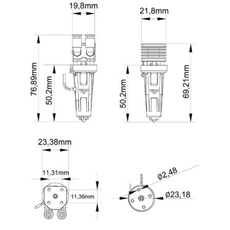 Mellow Goliath Sıvı Soğutmalı Yüksek Akışlı Hotend