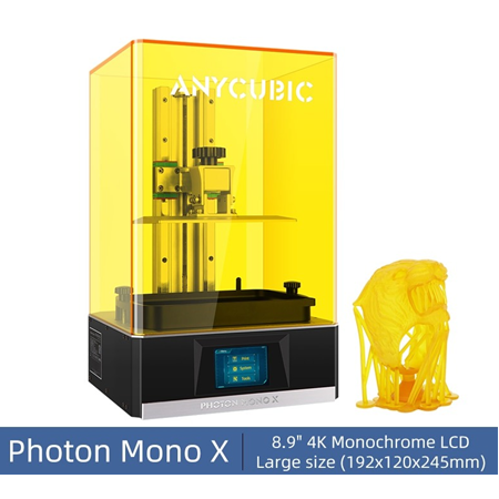 Anycubic Photon Mono X Reçineli SLA 3D Yazıcı