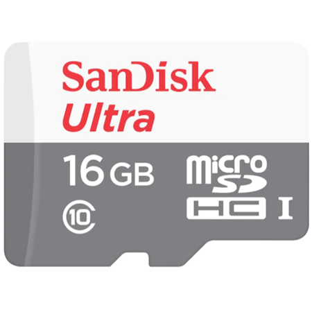 Sandisk Ultra 16 GB MicroSD Hafıza Kartı