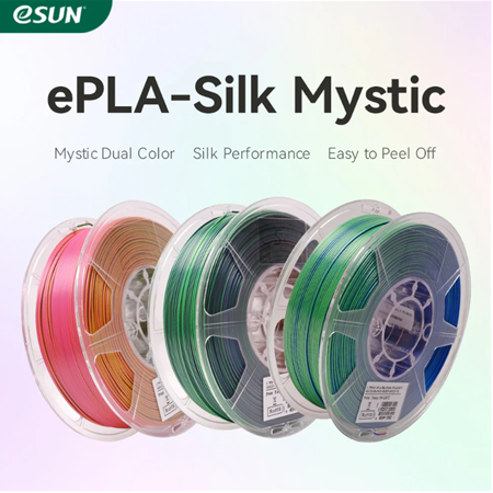 eSUN PLA-Silk Mystic Filament Çeşitleri 1.75mm 1 Kg