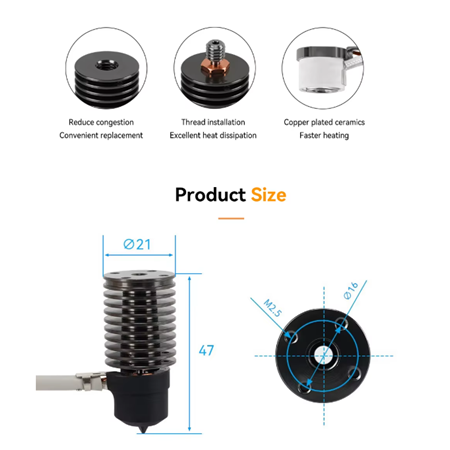 Voron V6 Seramik Hotend
