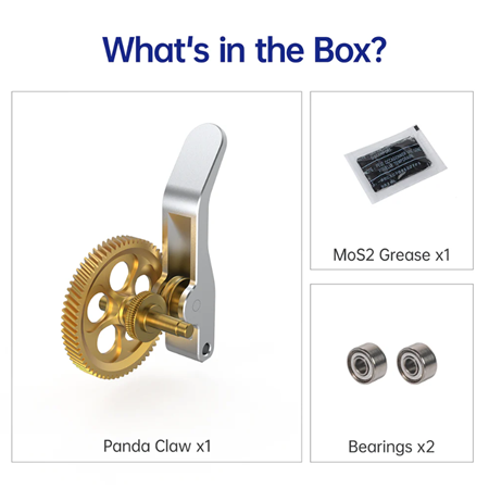 BIQU Panda Claw  Bambulab A1 / Mini Upgrade Extruder Dişlisi