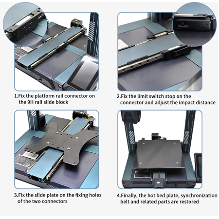 Elegoo Neptune 3 / 4 Serisi Y Eksen Yükseltme Kiti