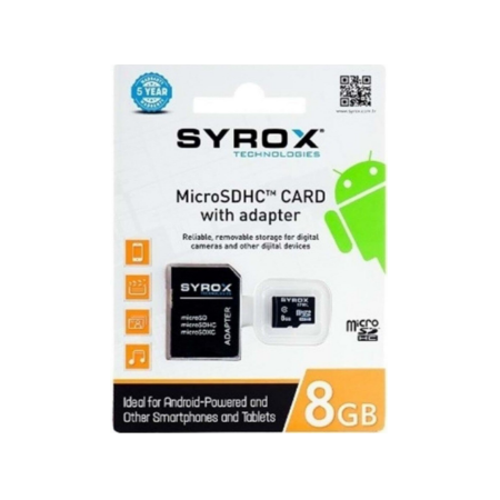 8GB MicroSD Hafıza Kartı