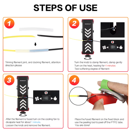Lerdge Filament Birleştirme Aparatı