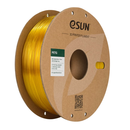 ESUN PETG Filament 1.75 mm Transparan Sarı