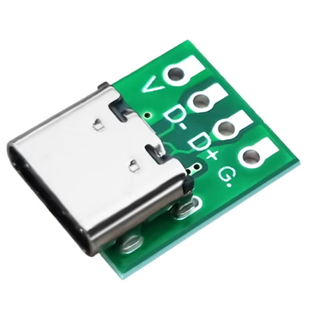 USB 3.1 Type C Konnektör PCB