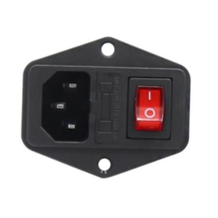 Sigortalı Işıklı Anahtarlı Power Düğmesi | Power Switch (Kablosuz)