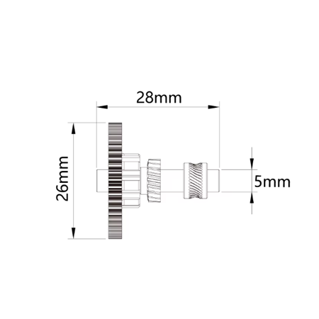 Mellow Clockwork 1 / 2 Uyumlu Yüksek Kaliteli Dişli Seti