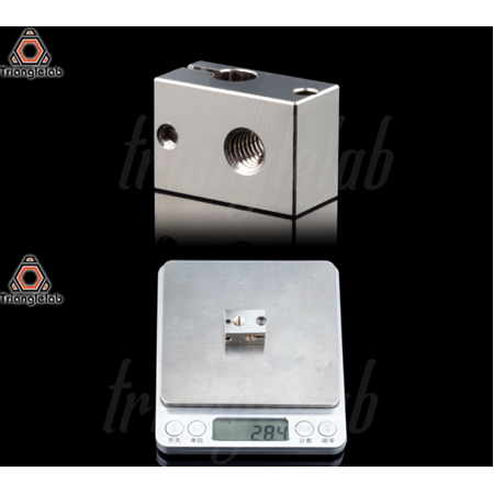 Trianglelab  E3DV6 Bakır Isıtıcı Blok (PT100 ve 3mm Termistörler İçin)