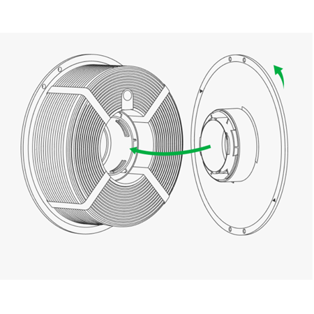Bambu Lab ABS Gümüş 1Kg Filament