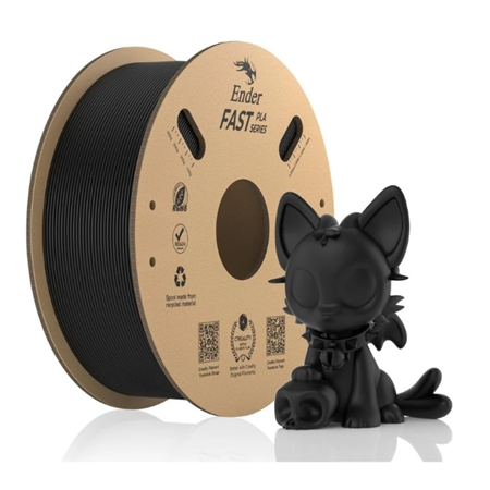 Creality Ender Fast PLA Siyah Filament 1.75mm 1Kg