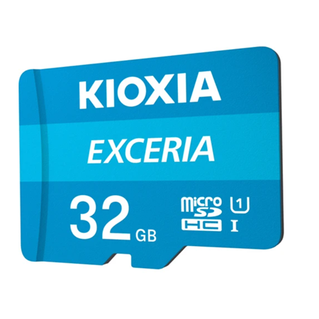 Kioxia 32GB Exceria MicroSDHC UHS-1 Class-10