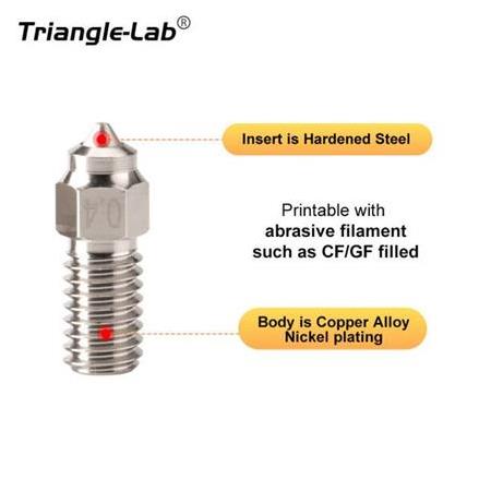 Trianglelab Bimetallic MY Nozzle Elegoo Neptune 4 / 4 Pro 0.6mm