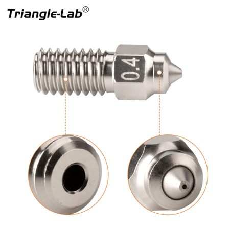 Trianglelab Bimetallic MY Nozzle Elegoo Neptune 4 / 4 Pro 0.6mm