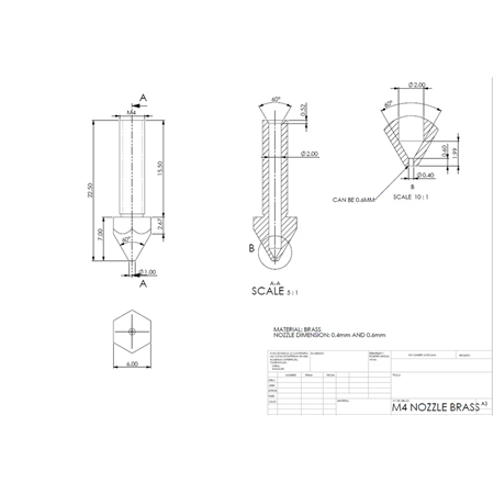 Biqu H2 V2S Lite Uyumlu Nozzle