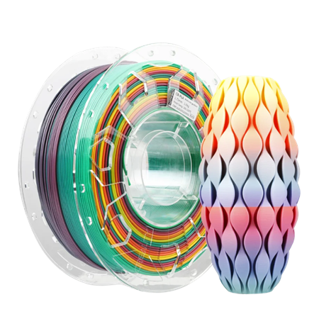 Creality CR-PLA Rainbow Filament 1.75mm 1Kg